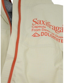 Dolomite Saxifraga 3L beige waterproof windbreaker Day White mens jackets buy online