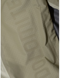 Dolomite Saxifraga 3L giacca a vento impermeabile beige Day White acquista online prezzo