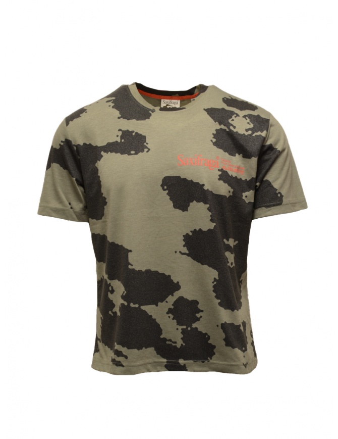 Dolomite Saxifraga unisex camouflage T-shirt 422278 DAY WHITE/BLACK mens t shirts online shopping