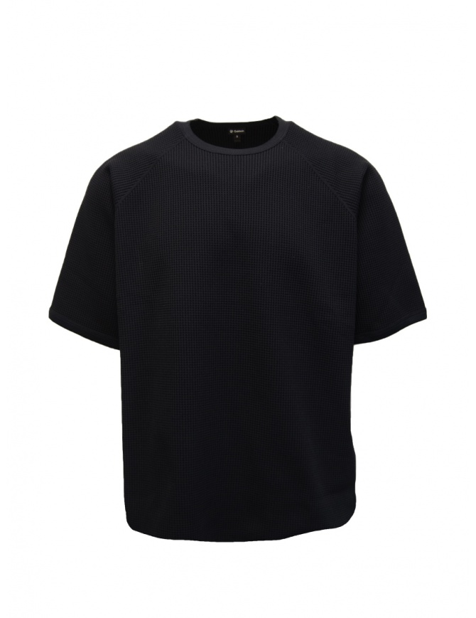 Goldwin WF Light black thermal t-shirt GM64107 BLACK mens t shirts online shopping