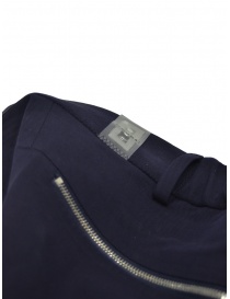 Monobi pantaloni blu inchiostro con cerniera sulle tasche prezzo
