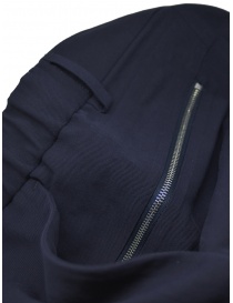 Monobi ink blue trousers with zip on the pockets mens trousers price