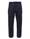 Monobi ink blue trousers with zip on the pockets buy online 15394701 INCHIOSTRO 66160