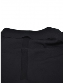 Monobi black polo shirt in organic cotton knit mens t shirts price
