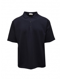 Monobi polo in cotone bio Supima blu online