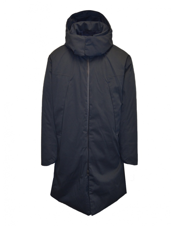 Descente Allterrain Mizusawa long blue down jacket DAMWGK35U NVGR DESCENTE mens coats online shopping