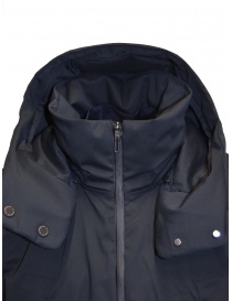 Descente Allterrain Mizusawa long blue down jacket