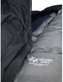 Descente Allterrain Mizusawa long blue down jacket mens coats buy online