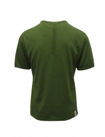Monobi T-shirt in maglia di cotone bio verde kiwi