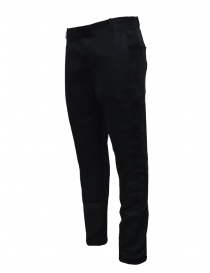 Label Under Construction black linen trousers buy online