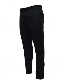 Label Under Construction black linen trousers