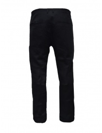 Label Under Construction black linen trousers price