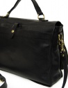 Il Bisonte multi-pocket briefcase in black leather price D301 P 153 NERO shop online