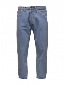 Monobi Terse jeans in denim indaco chiaro in cotone organico