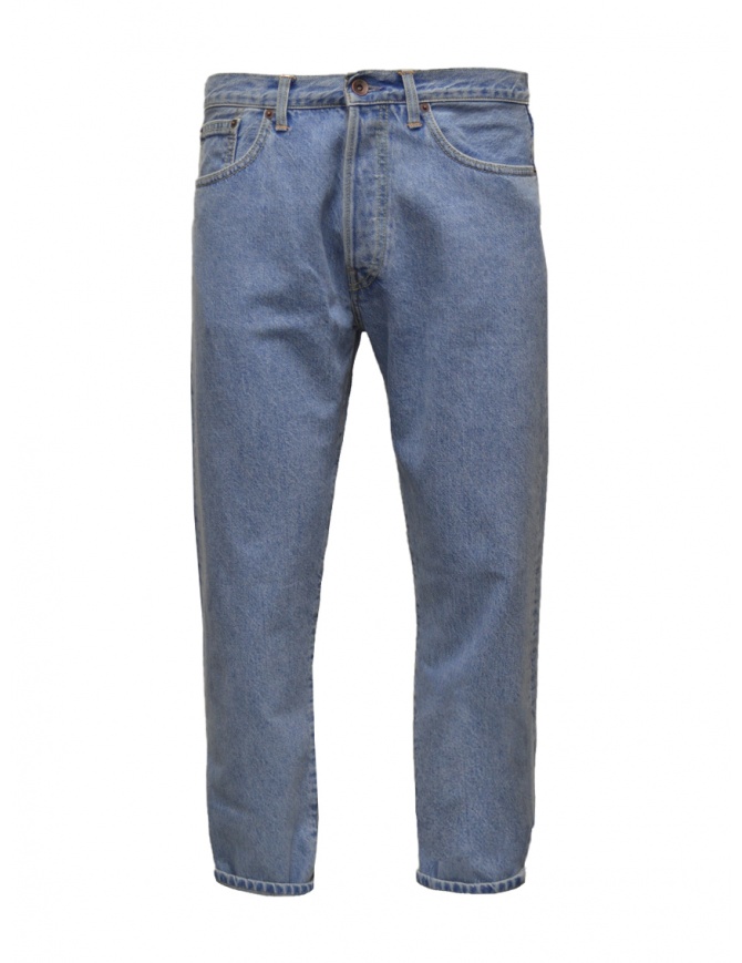 Monobi Terse Light indigo denim jeans in organic cotton 15383150 TERSE DENIM mens jeans online shopping