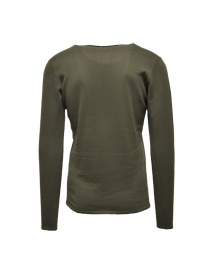 Label Under Construction maglia in cotone verde militare acquista online