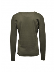 Label Under Construction military green cotton sweater buy online