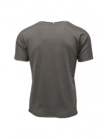 Label Under Construction grey cotton knit T-shirt buy online