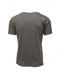 Label Under Construction grey cotton knit T-shirt