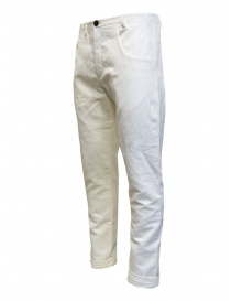 Label Under Construction pantaloni in lino bianchi prezzo