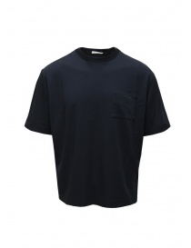 T shirt uomo online: Monobi Icy Touch T-shirt blu navy con taschino