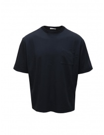 Monobi Icy Touch T-shirt blu navy con taschino