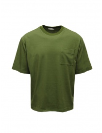 T shirt uomo online: Monobi Icy Touch T-shirt verde con taschino