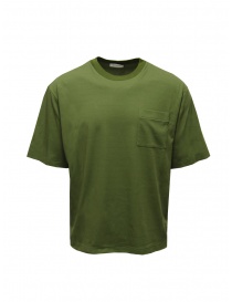 Monobi Icy Touch T-shirt verde con taschino 15448149 KIWI 27523 ordine online