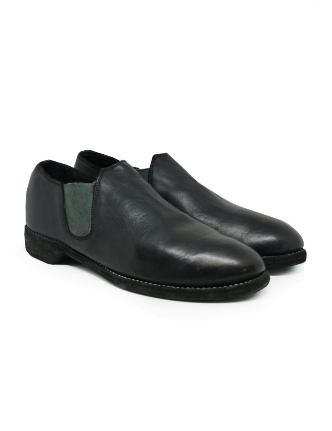 Scarpa Guidi 109 in pelle nera 109 HORSE FULL GRAIN BLKT calzature uomo online shopping