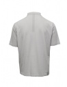 Monobi polo shirt in ice grey organic cotton knit 15390517 GHIACCIO 53069 price