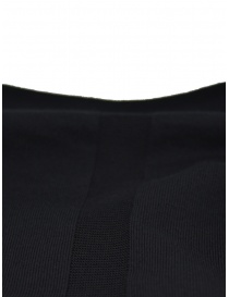Monobi black organic cotton knit T-shirt mens t shirts buy online