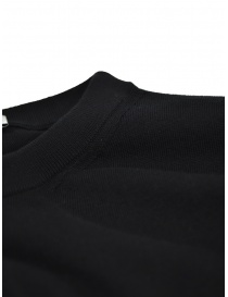 Monobi T-shirt in maglia di cotone organico nera t shirt uomo prezzo