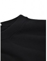 Monobi black organic cotton knit T-shirt price 15391517 NERO 5100 shop online