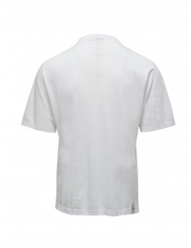 Monobi T-shirt bianca in maglia di cotone bio