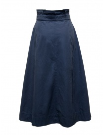 Cellar Door Ingrid long blue wrap skirt