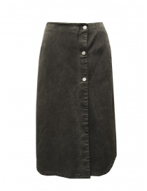 Womens skirts online: Cellar Door Ganny grey denim skirt