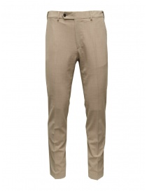 Mens trousers online: Cellar Door Paloma Starfish classic beige trousers
