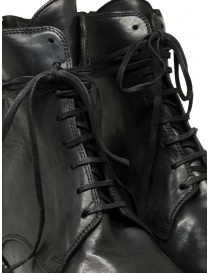 Guidi 795BZX black ankle boot with rear zip and laces mens shoes price