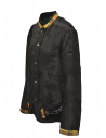 Commun's camicia alla coreana in seta nera C111C BLACK prezzo