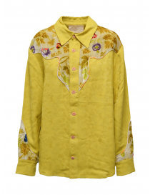 Commun's camicia Lemon-Flora gialla online