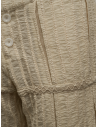 Commun's pantalone a coste bianco naturale P125A WHITE prezzo