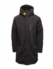 Parajumpers Easy piumino lungo liscio nero con cappuccio PMJKBC03 EASY BLACK 0541
