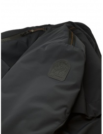 Parajumpers Easy piumino lungo liscio nero con cappuccio prezzo