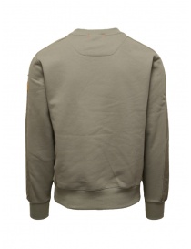 Parajumpers Crew felpa verde salvia con tasca frontale