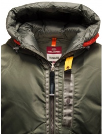 Parajumpers Vantage piumino corto verde con cappuccio giubbini uomo prezzo