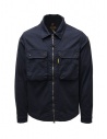 Parajumpers Tel giacca camicia in cotone blu acquista online PMSICL08 TEL BLUE NAVY 0316