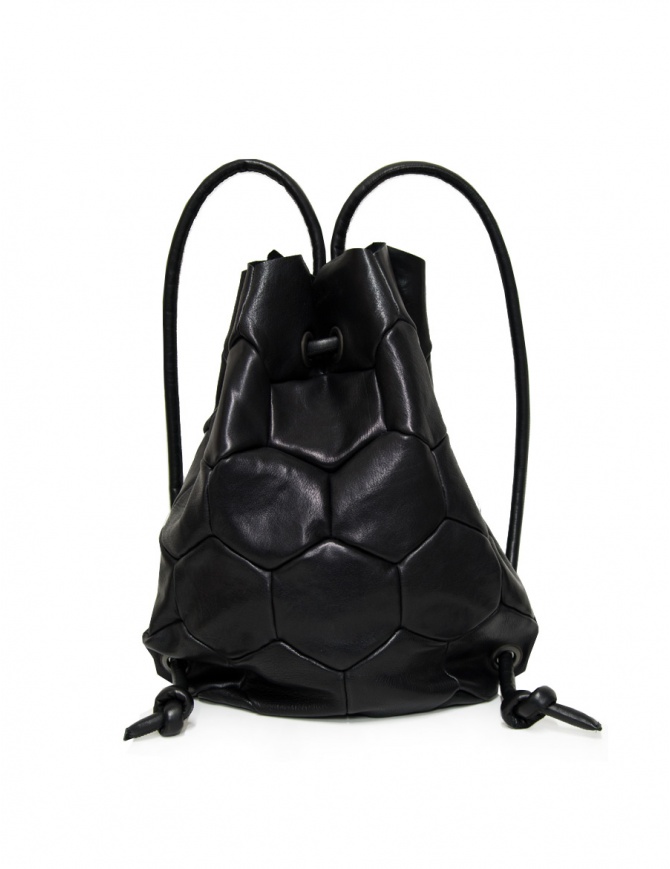 Trippen Hexagon zaino in pelle nero HEXAGON B BGL BLK BGL Trippen Hexagon zaino in pelle nero HEXAGON B BGL BLK BGL borse online shopping