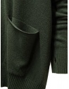 Ma'ry'ya green wool poncho-like sweater YNK062 BOTTLEGREEN D12 price