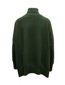 Ma'ry'ya sweater with high neck in green wool price