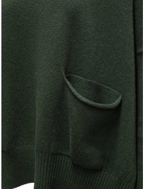 Ma'ry'ya sweater with high neck in green wool women s knitwear buy online